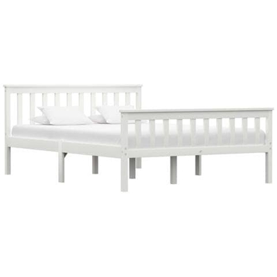 Giroletto Bianco In Massello Di Pino 140x200 Cm