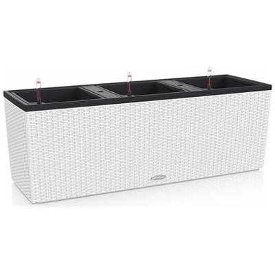 Fioriera Trio Cottage 40 Bianco 130x42x44 Cm