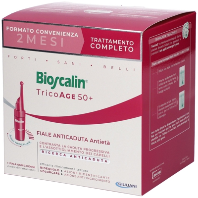 Bioscalin® TricoAGE 45+ Fiale Anticaduta Antietà