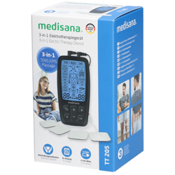Medisana® 3-in-1 Dispositivo di Elettroterapia características