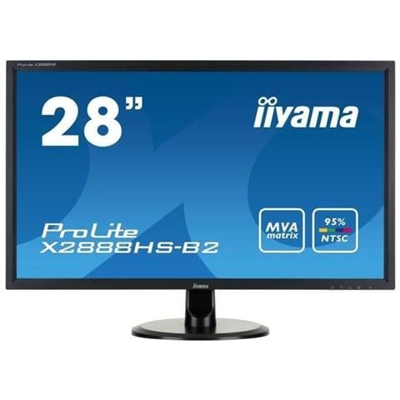 Monitor 28'' LED MVA X2888HS-B2 1920 x 1080 Pixel Full HD Tempo di risposta 5 ms