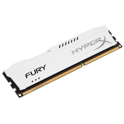 Memoria Dimm HyperX Fury White 8 GB DDR3 1600 MHz CL10