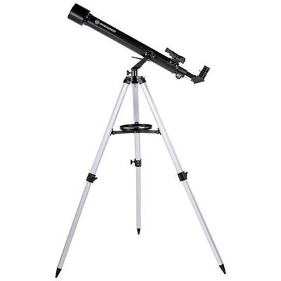 Telescopio rifrattore BRESSER Arcturus 60/700 AZ carbon design - con adattatore per fotocamera smartphone