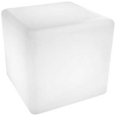 V-tac Vt-7811 Lampada Led Da Terra Cubo Light 40x40cm Multicolor Rgb Batteria Ricaricabile E Telecomando Ip65 - Sku 40241