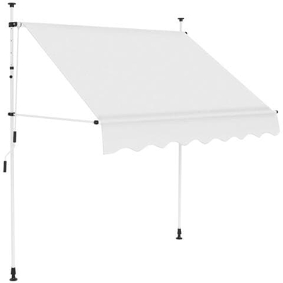 Tenda Da Sole Retrattile Manuale 200 Cm Crema