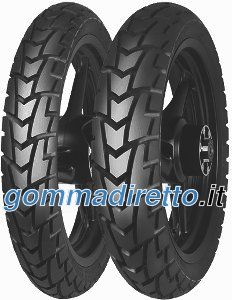 Mitas MC32 ( 100/80-17 TL 52R ruota posteriore, simbolo M+S, ruota anteriore )