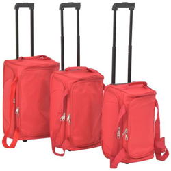 Set Di Valigie 3 Pz Rosso en oferta