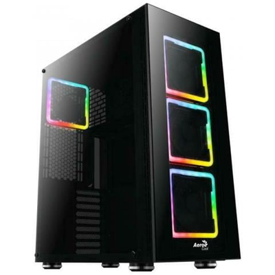 Case Tor Pro Full Tower ATX / EATX / Micro ATX / Mini-ITX 2 Porte USB 3.0 Colore Nero (Finestrato)
