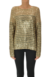 Sequined top en oferta