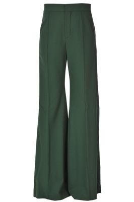 Wide leg trousers