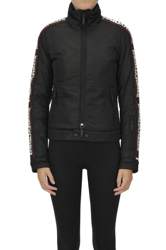Biker style down jacket características