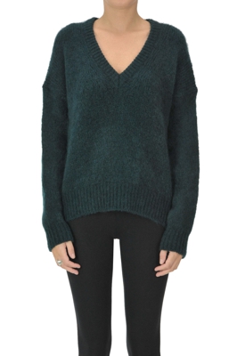 Mohair-blend pullover