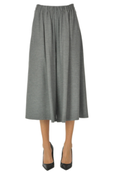 Wide leg cropped trousers en oferta