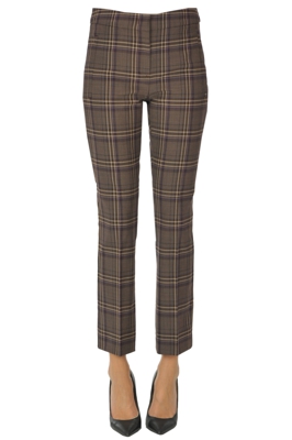 Prince of Wales print trousers