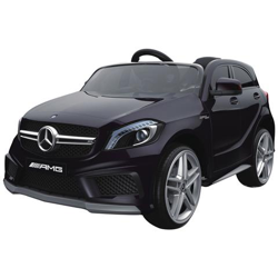 Macchina Elettrica per Bambini 12V Mercedes A45 AMG Nera precio