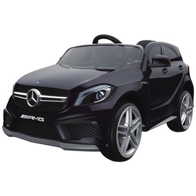 Macchina Elettrica per Bambini 12V Mercedes A45 AMG Nera
