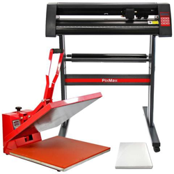 Plotter Da Taglio Vinile & Pressa A Caldo 50cm X 50cm Per Sublimazione Su Magliette precio