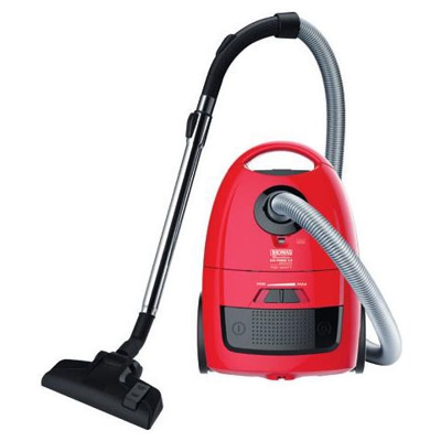 Aspirapolvere a Traino con Sacco Potenza 700 Watt Colore Rosso, Nero