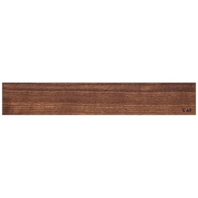 Barra Magnetica Kai Per 4-6 Coltelli In Legno Di Noce 39x6,5x3cm