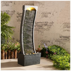 Peaktop Curvo Fontane Da Giardino, Grigio Antracite Rj-19048-eu características