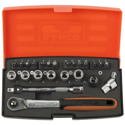 Set Chiavi a Tubo 1/4'' 24 pz SL24 características