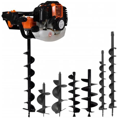 Set Trivella Per Terreno In Acciaio