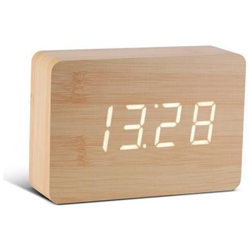 Brick Click Clock, Orologio, - Legno Bianco precio