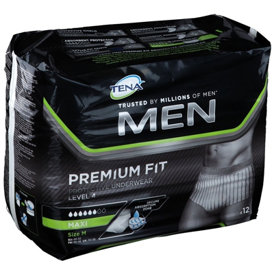 TENA® Men Premium Fit Protective Underwear M