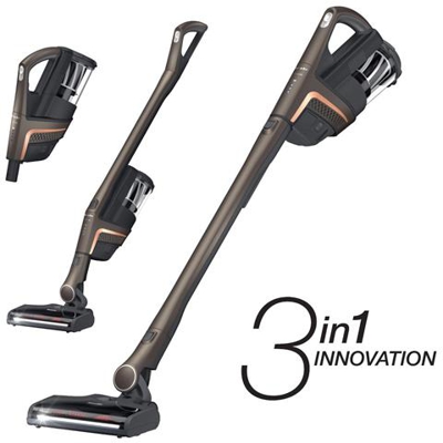 Triflex HX1 Cat&Dog Scopa Elettrica Ricaricabile 3in1 Senza Sacco Colore Nero