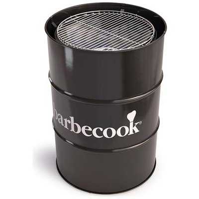 Edson, Barrel, Nero, Rotondo, Smaltato, Cromato