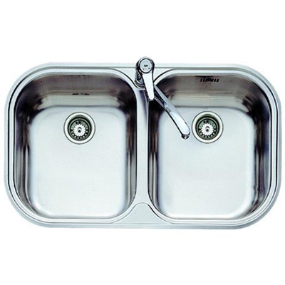 Lavello A Due Vasche Teka 11107028 Stylo 2c Acciaio Inossidabile