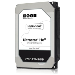 Hard Disk Ultrastar He12 12 TB 3.5'' Interfaccia SAS 12 Gb / s Buffer 256 MB 7200 Rpm características
