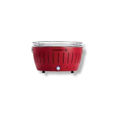Nuovo Modello 2019 - Barbecue Xl Rosso Con Batterie E Cavo Di Alimentazione Usb