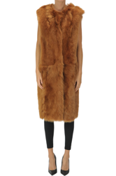 Shearling gilet características
