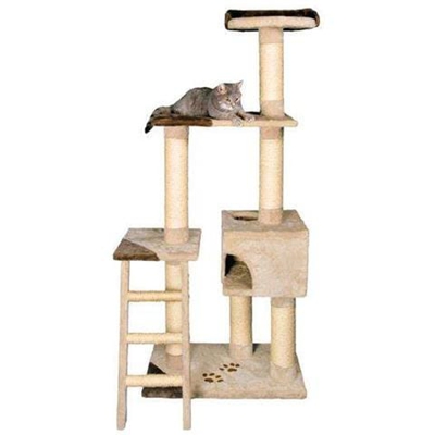 Tiragraffi '''' Montoro '''' Per Gatti - Colore Beige / marrone