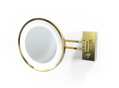 Decor Walther BS 36 specchio LED cosmetico, oro