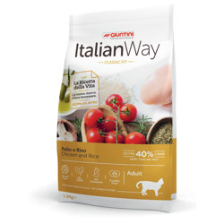 Italian Way Cat Classic Fit Adult Pollo e Riso: 400 gr en oferta