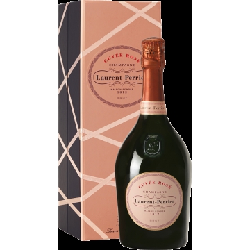 CHAMPAGNE LAURENT PERRIER - BRUT ROSE IN COFANETTO REGALO LUSSO
