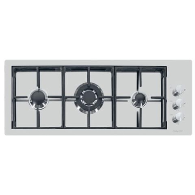 Piano Cottura 7286 032 a Gas 3 Fuochi Gas Colore Acciaio Inox