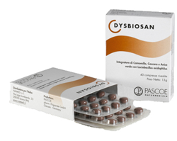 DYSBIOSAN 40 COMPRESSE PASCOE en oferta