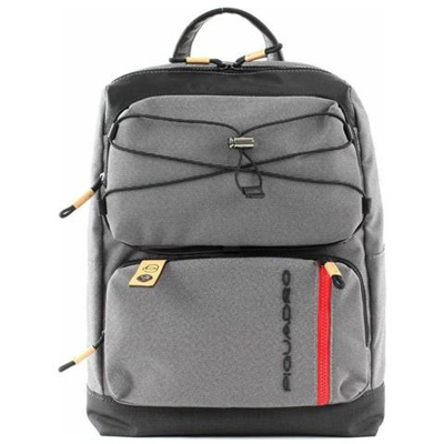 Zaino Blame Zainetto Piccolo In Pelle E Tessuto Grigio Ca4862bl / gr