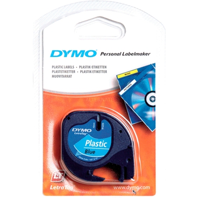 12mm LetraTAG Plastic tape nastro per etichettatrice, Nastro di scrittura