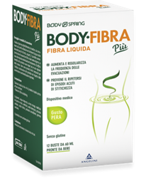 Body Spring Body Fibra Più Gusto Pera 12 Buste Da 60ml características
