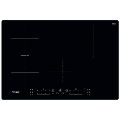 Piano Cottura WB B4877 NE a Induzione 4 Zone Cottura da 77 cm Colore Nero