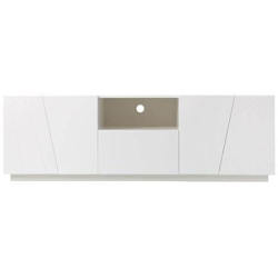 Mobile Tv Design Bianco Opaco Alessia en oferta