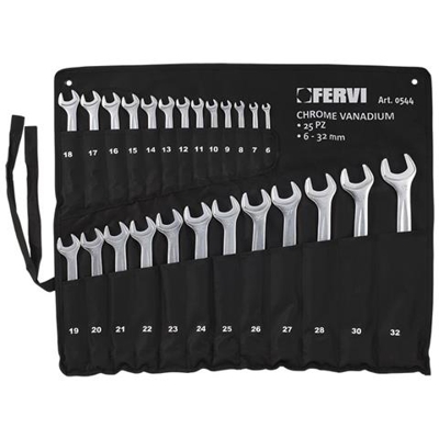 Serie Chiavi Combinate Satinate Art. 0544 Fervi