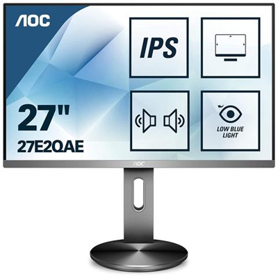 Monitor 27'' LED IPS Essential-Line 27E2QAE 1920 x 1080 Full HD Tempo di Risposta 4 ms