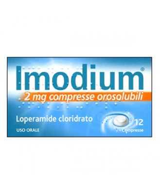 Imodium 2mg Trattamento Sintomatico Delle Diarree Acute 12 Compresse Orosolubili
