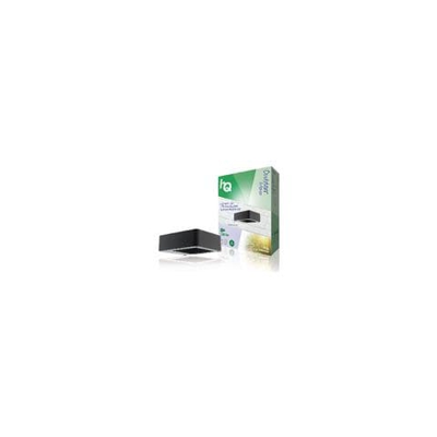 Lampada da parete a LED per esterni, quadrata, colore antracite