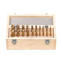 Serie Set 20 Frese A Candela Frontali A 2 E 4 Taglienti Per Fresa Fervi F001/20 precio